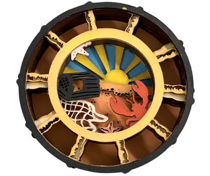 Captain's Catch Shadow Box Kit