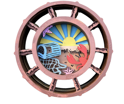 Captain's Catch Shadow Box Kit