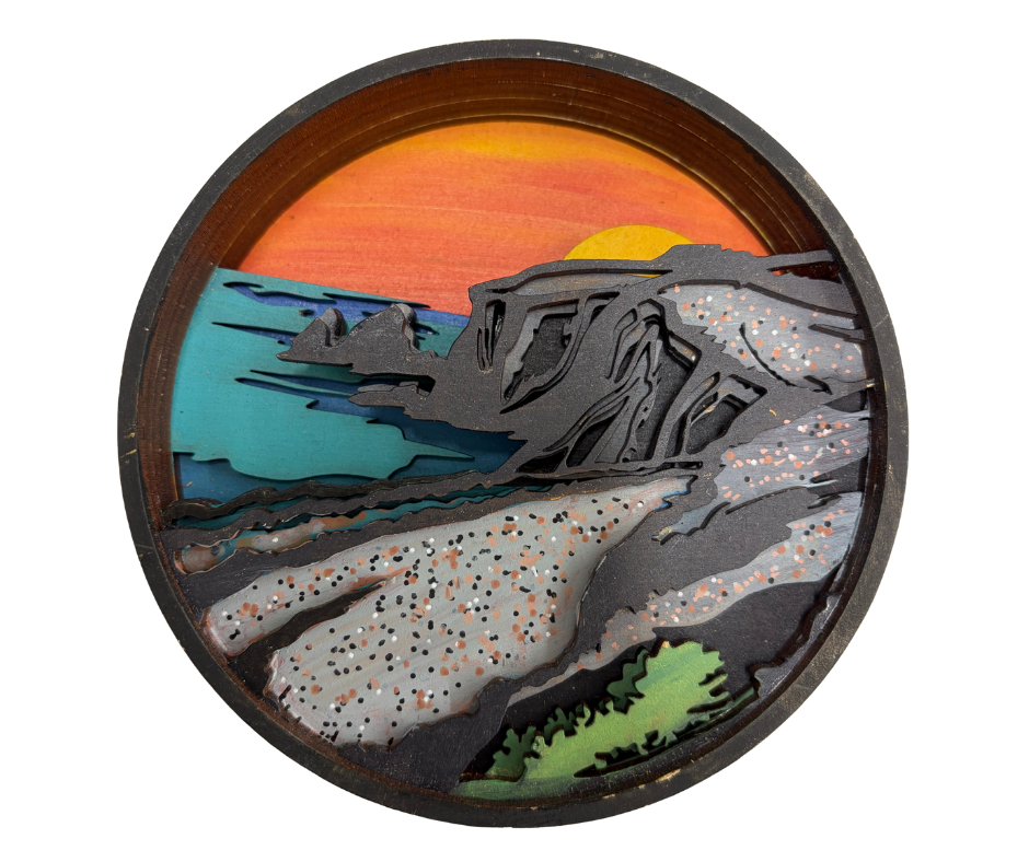 Coastal Cliffs Shadow Box Kit