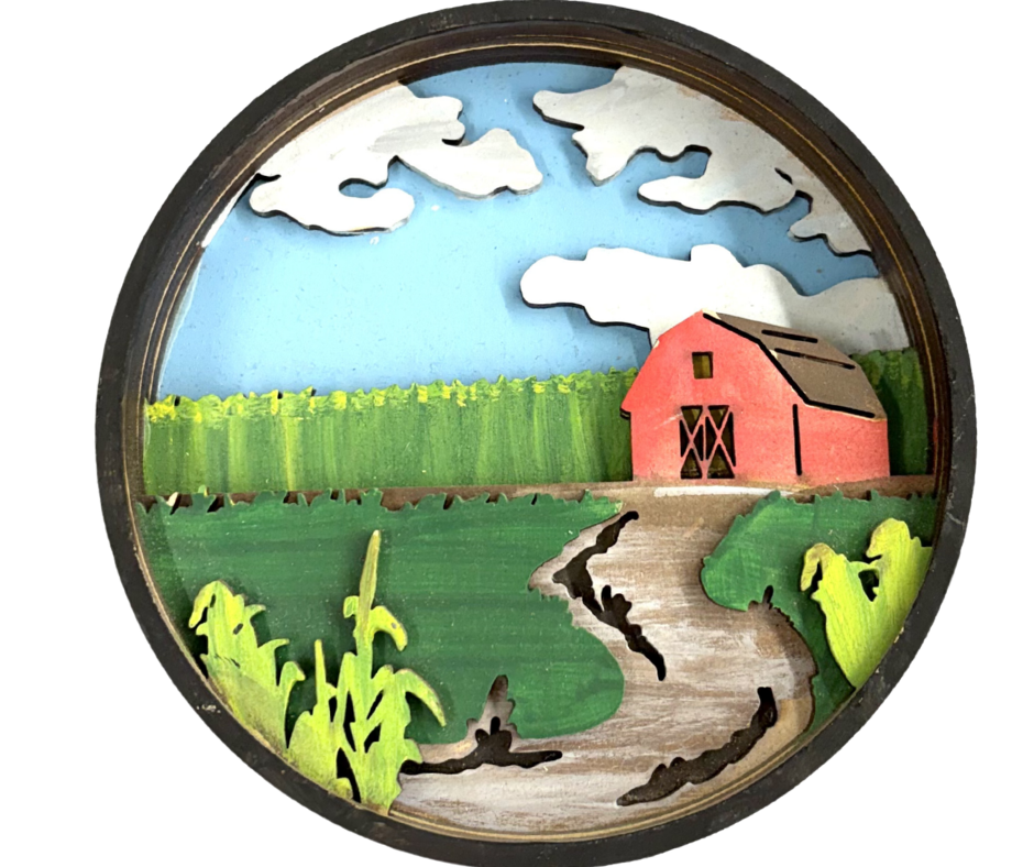 Country Charm Shadow Box Kit