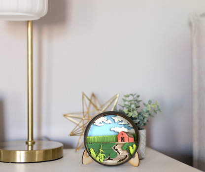 Country Charm Shadow Box Kit