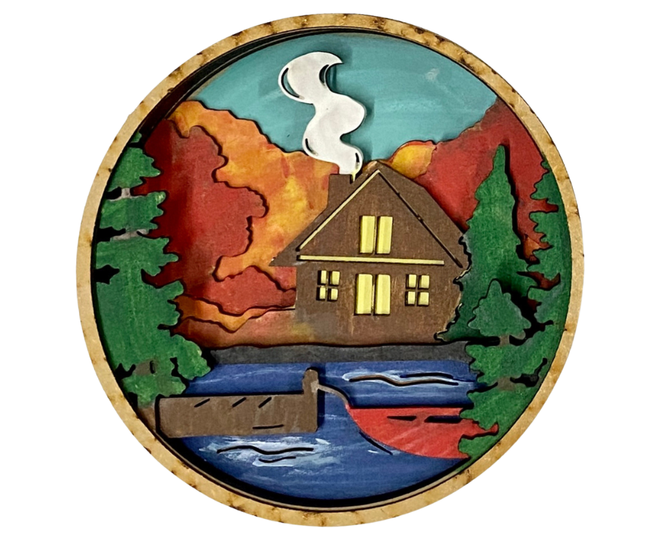 Cozy Cottage Shadow Box Kit