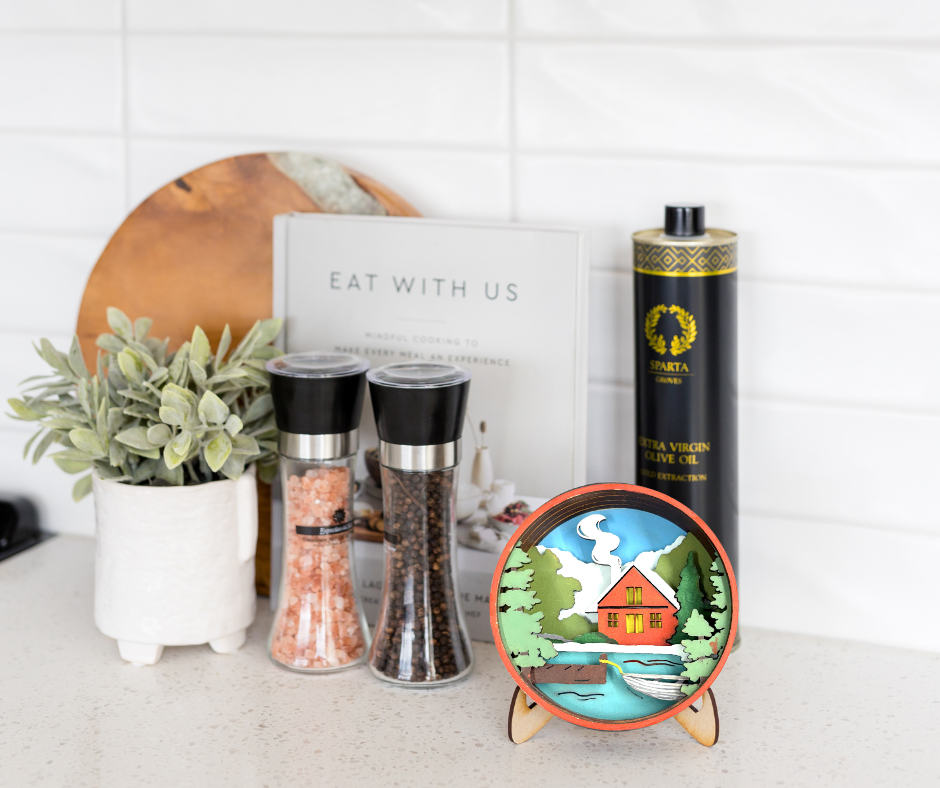 Cozy Cottage Shadow Box Kit