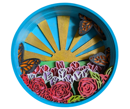 Garden Symphony Shadow Box Kit