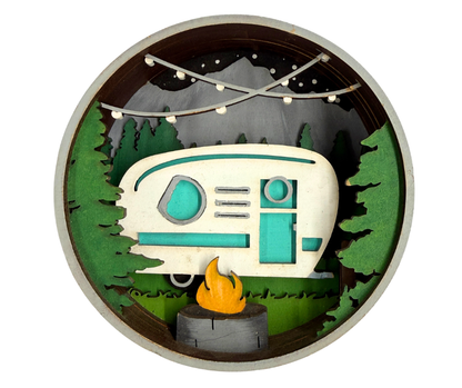 Glamping Shadow Box Kit