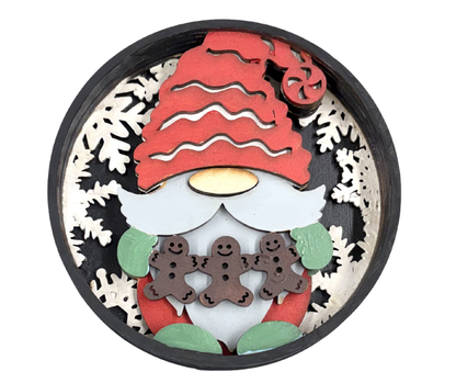 Gnome for the Holidays Shadow Box Kit