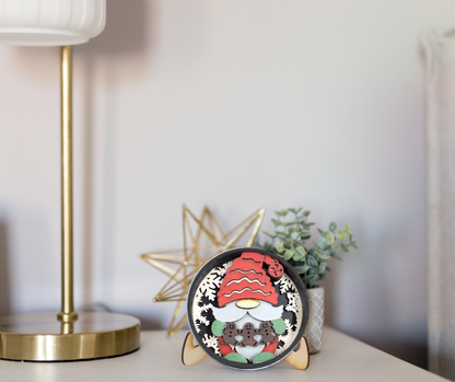Gnome for the Holidays Shadow Box Kit
