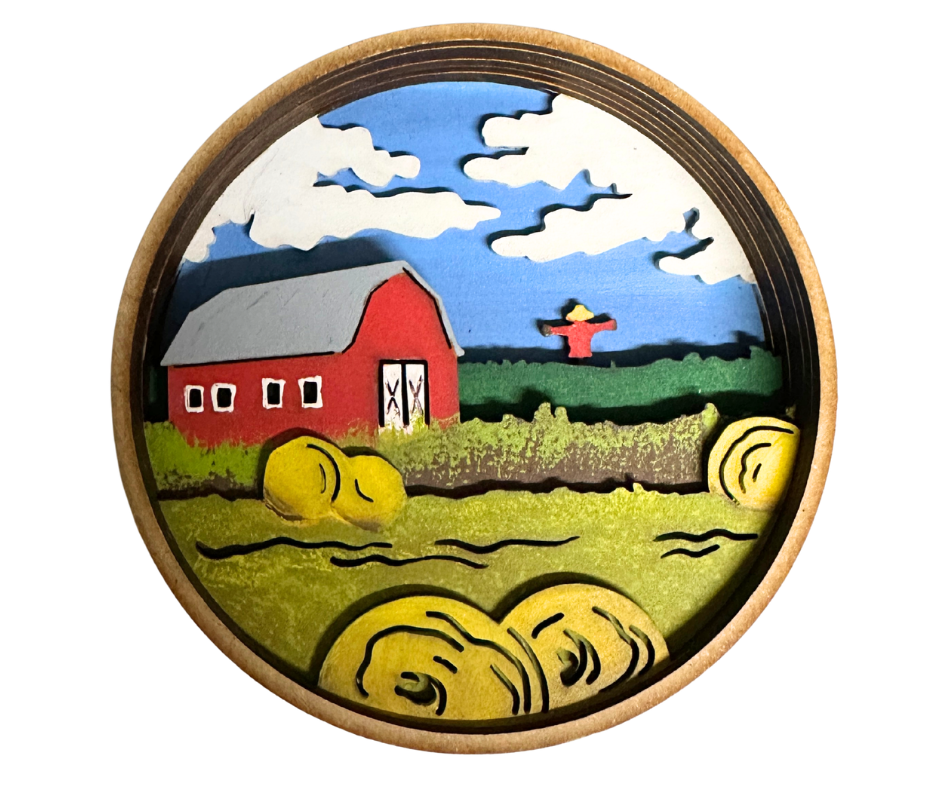 Golden Fields Shadow Box Kit
