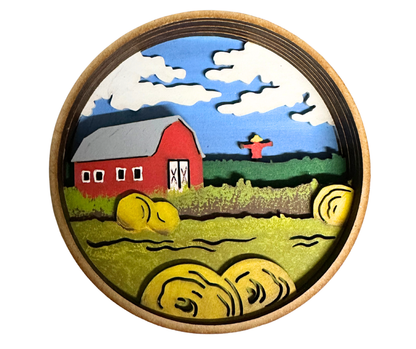 Golden Fields Shadow Box Kit
