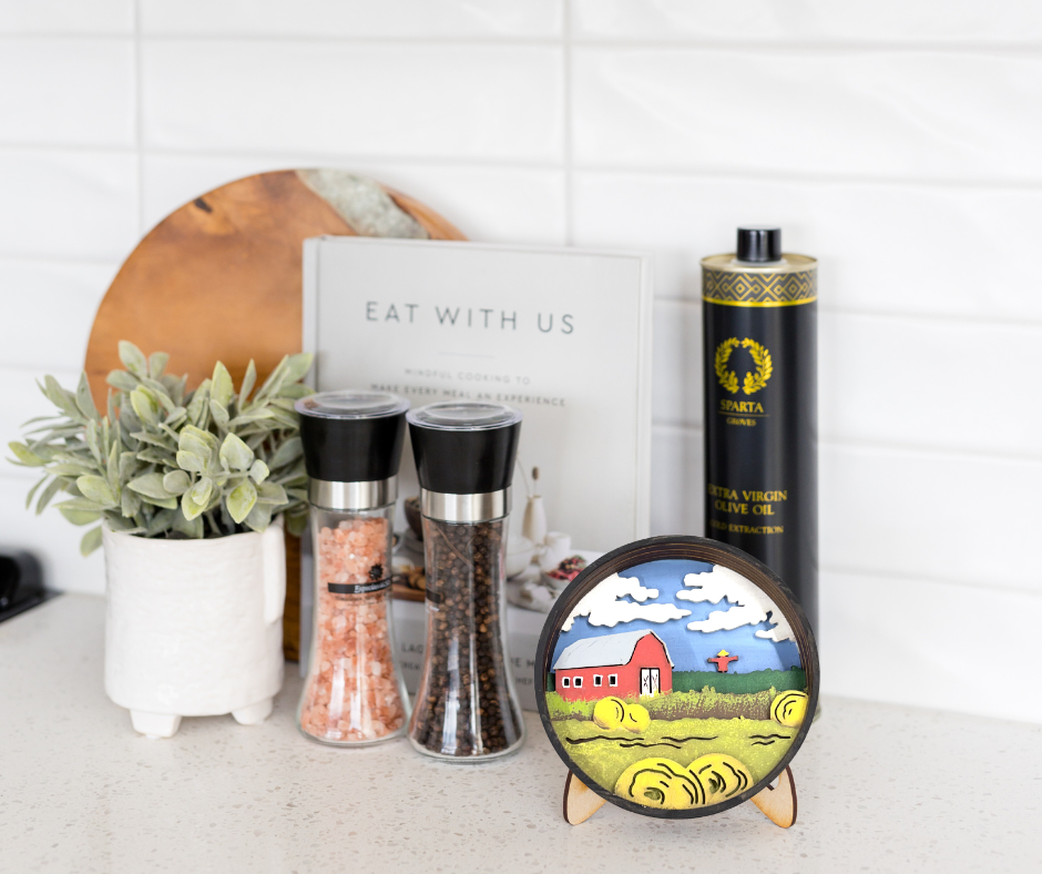 Golden Fields Shadow Box Kit
