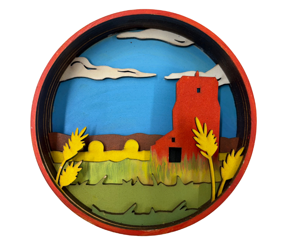 Grain Elevator Shadow Box Kit
