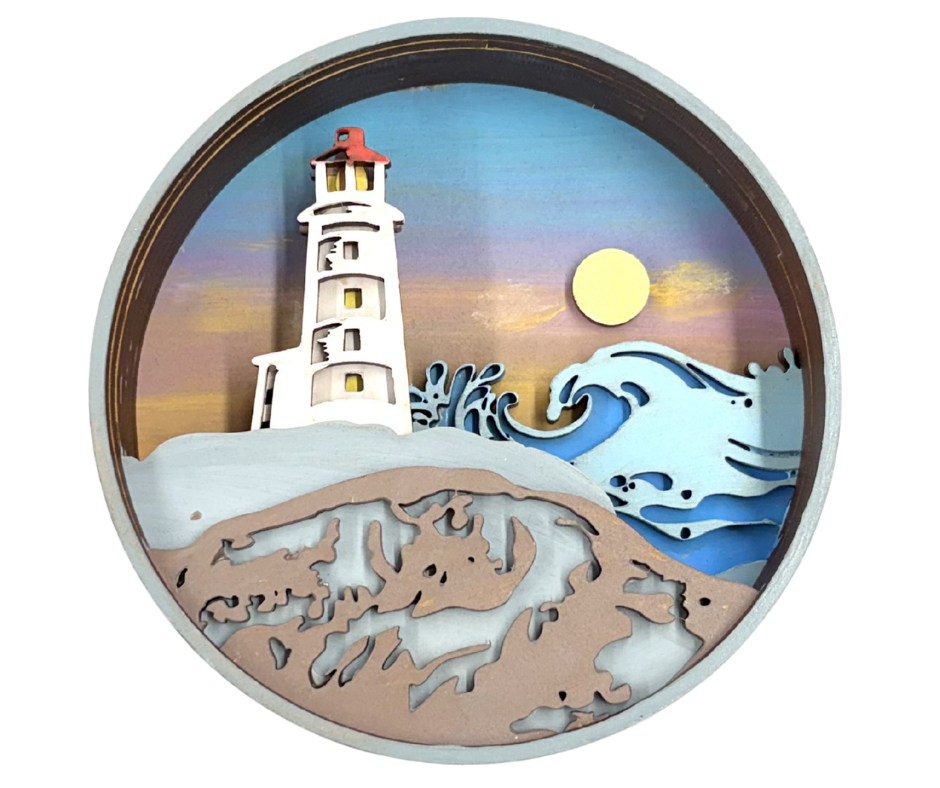 Keeper of the Coast Shadow Box Kit