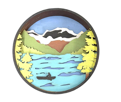 Lake Louise Shadow Box Kit