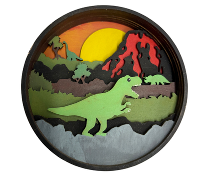 Lava Lands Shadow Box Kit