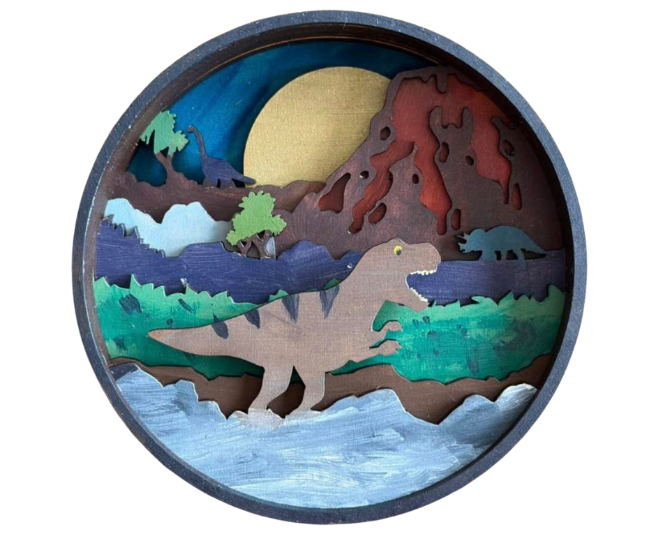 Lava Lands Shadow Box Kit