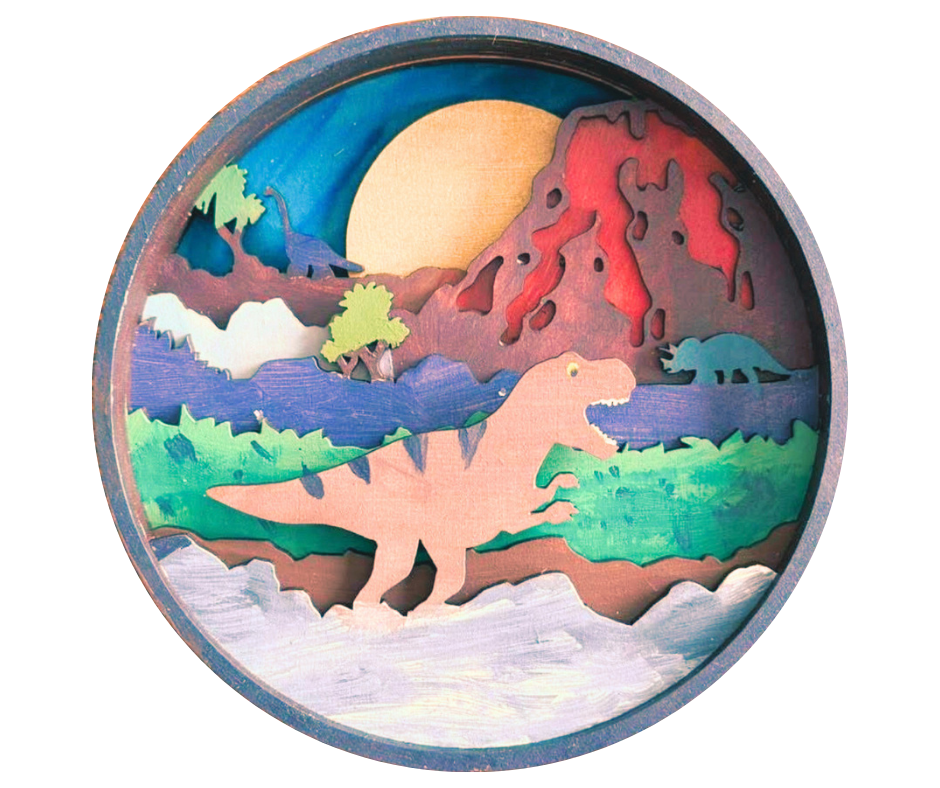 Lava Lands Shadow Box Kit
