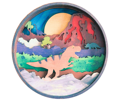 Lava Lands Shadow Box Kit