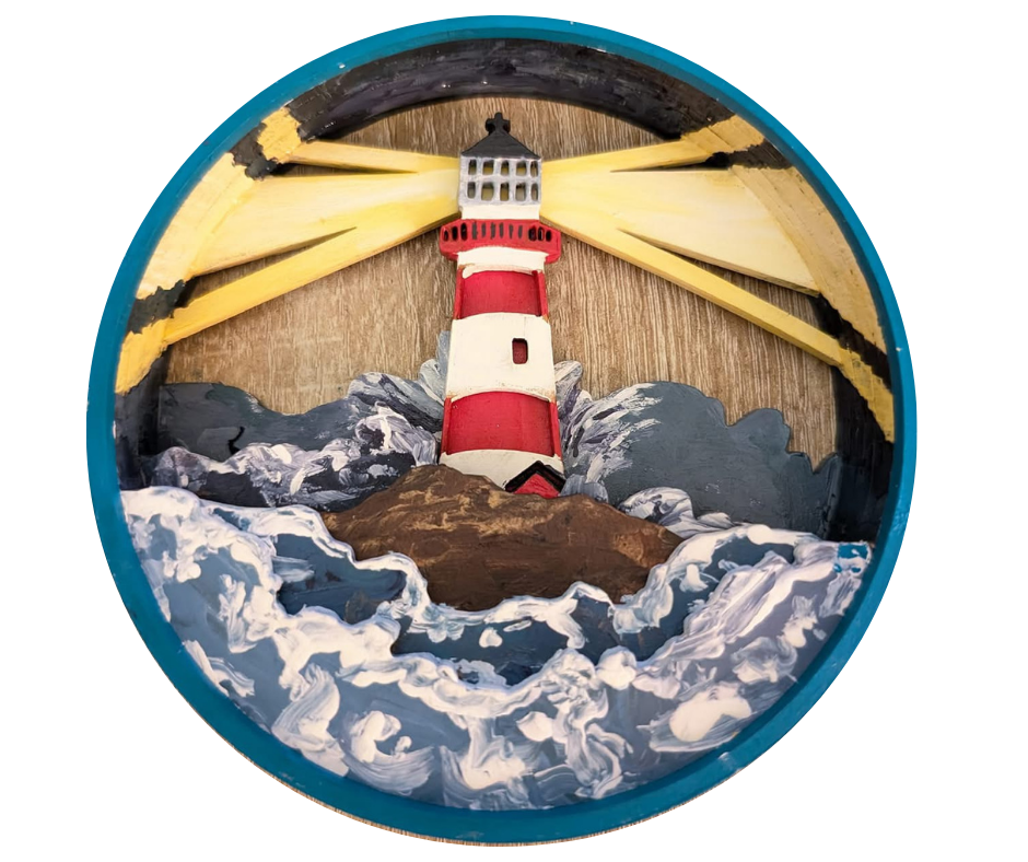 Lighthouse Shadow Box Kit