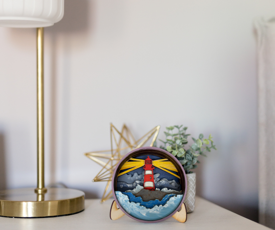 Lighthouse Shadow Box Kit