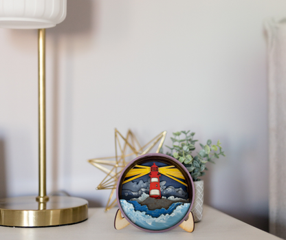 Lighthouse Shadow Box Kit
