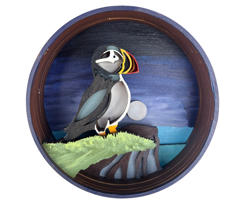 Cliffside Cutie Shadow Box