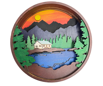 Livin' Lakeside Shadow Box Kit