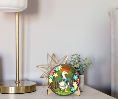 Fancy Feathers Shadow Box