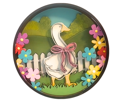 Fancy Feathers Shadow Box