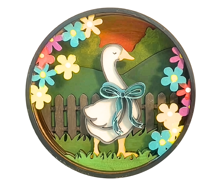 Fancy Feathers Shadow Box