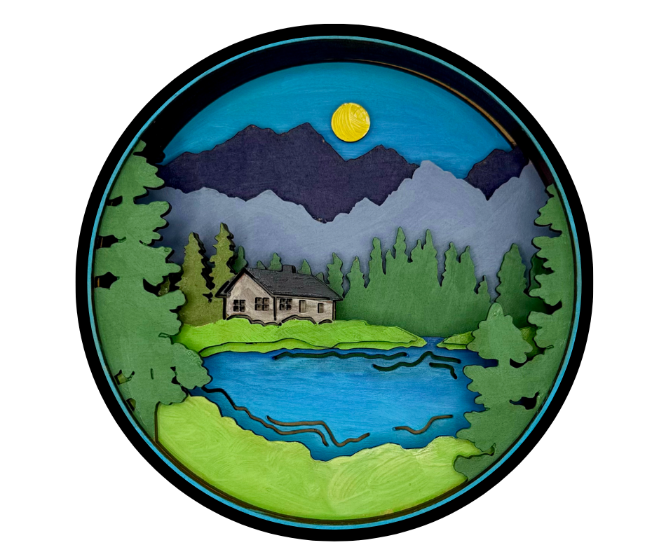Livin' Lakeside Shadow Box Kit