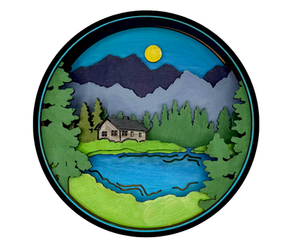 Livin' Lakeside Shadow Box Kit