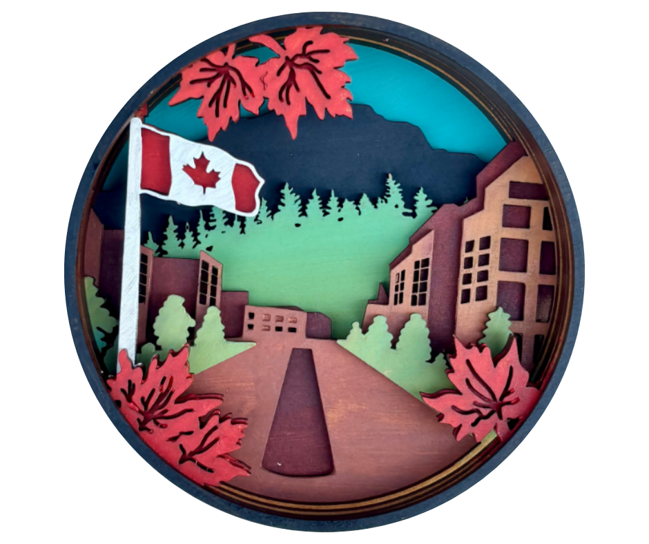 Banff Ave Bound Shadow Box