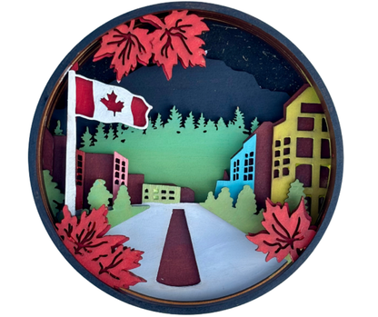 Banff Ave Bound Shadow Box