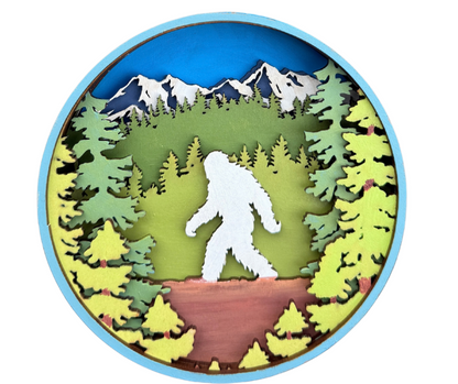 Legend of the Woods Shadow Box