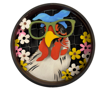One Smart Clucker Shadow Box Kit