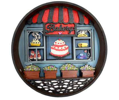 Our Little Bakery Shadow Box Kit