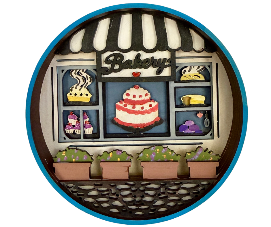 Our Little Bakery Shadow Box Kit