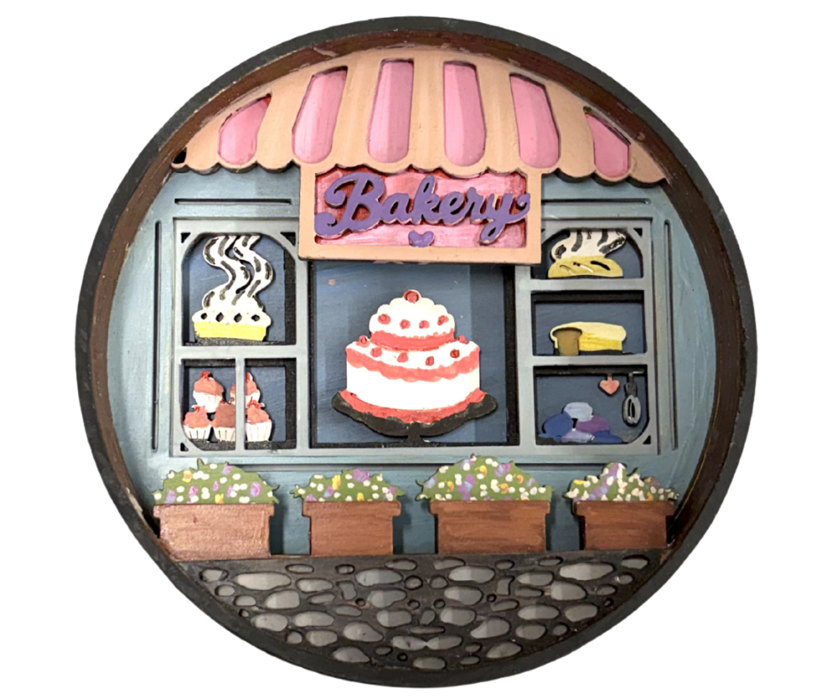 Our Little Bakery Shadow Box Kit