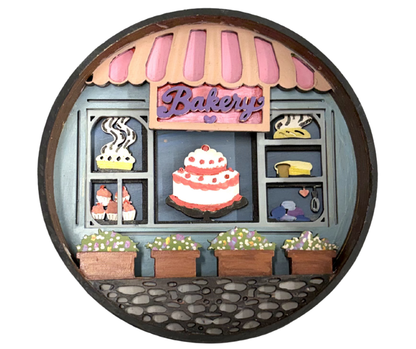 Our Little Bakery Shadow Box Kit