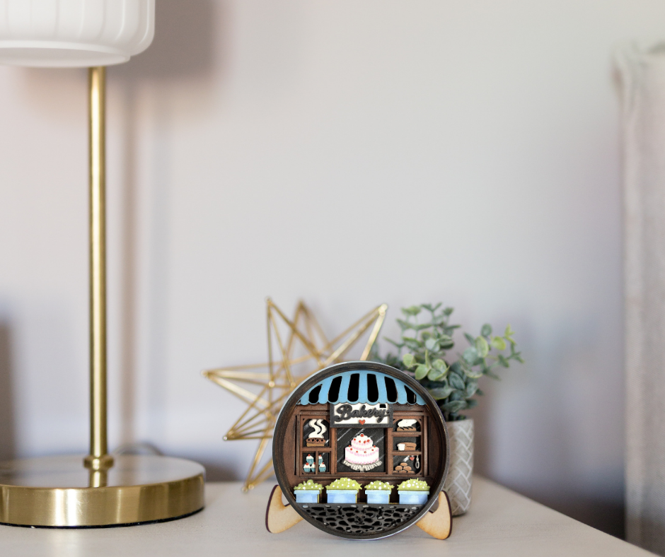 Our Little Bakery Shadow Box Kit