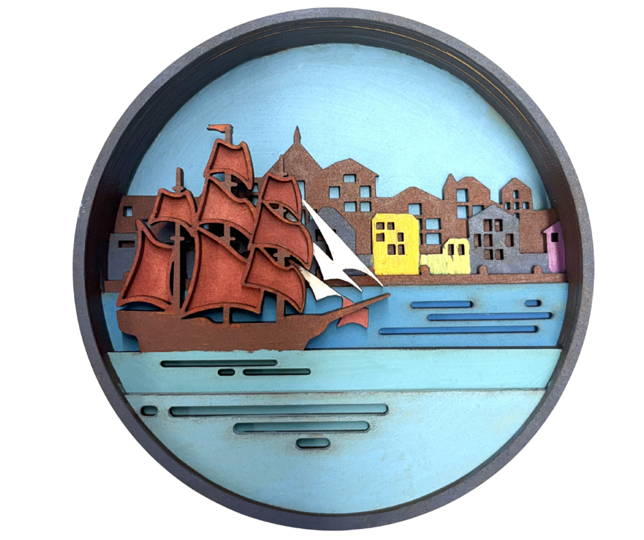 Painted Sails Shadow Box Kit