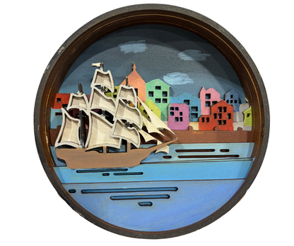 Painted Sails Shadow Box Kit
