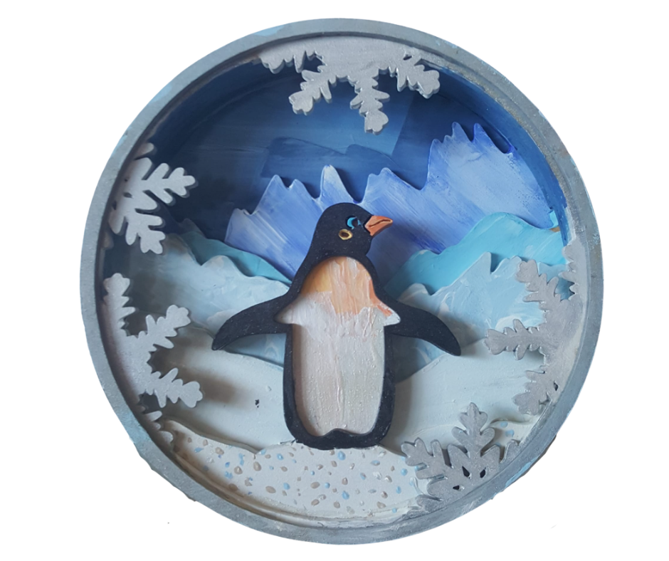 Penguin Shadow Box Kit