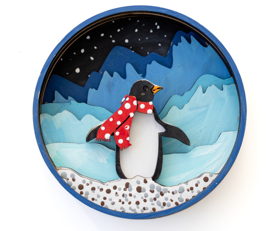 Penguin Shadow Box Kit