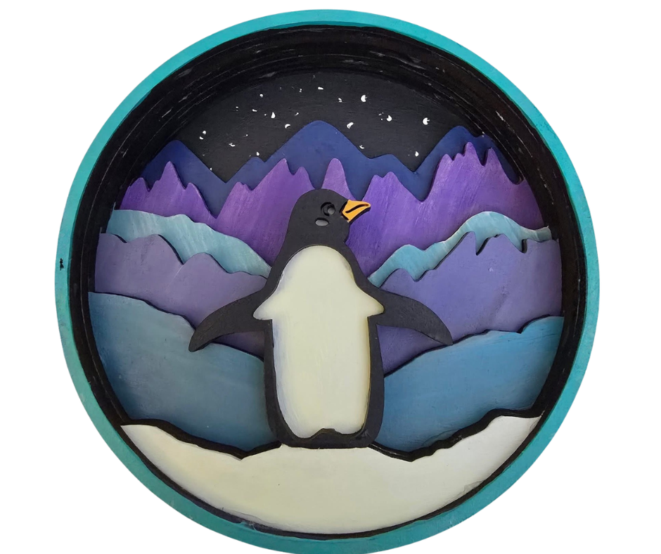 Penguin Shadow Box Kit