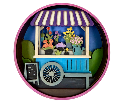Petal Pop Up Shadow Box Kit