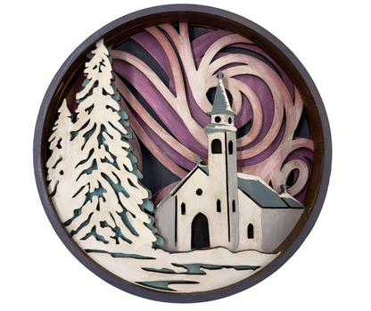 Silent Night Shadow Box Kit