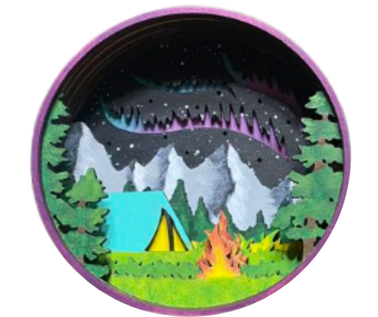 Summer Nights Shadow Box Kit