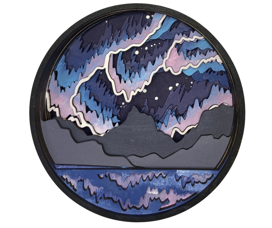 The Northern Lights Shadow Box Kit