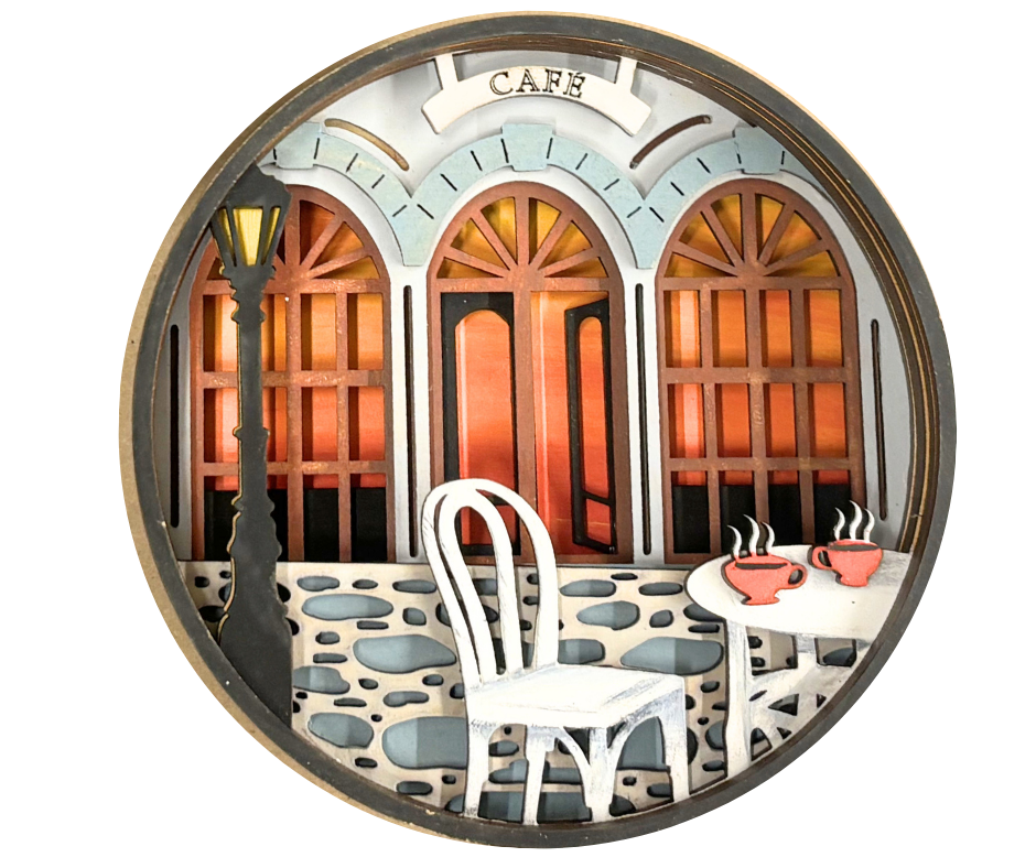 The Parisienne Afternoon Shadow Box Kit
